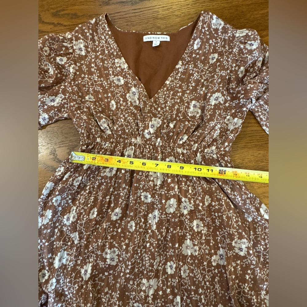 Adorable Ruffled Boho Dress - Small - Picture 7 of 11